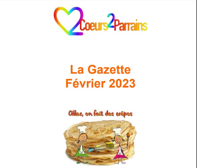 You are currently viewing La Gazette de Février 2023 – N° 02-2023